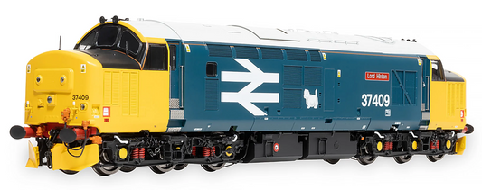 Pre-Owned Class 37/4 37409 'Lord Hinton' BR Blue Large Logo Diesel Locomotive - DCC Sound