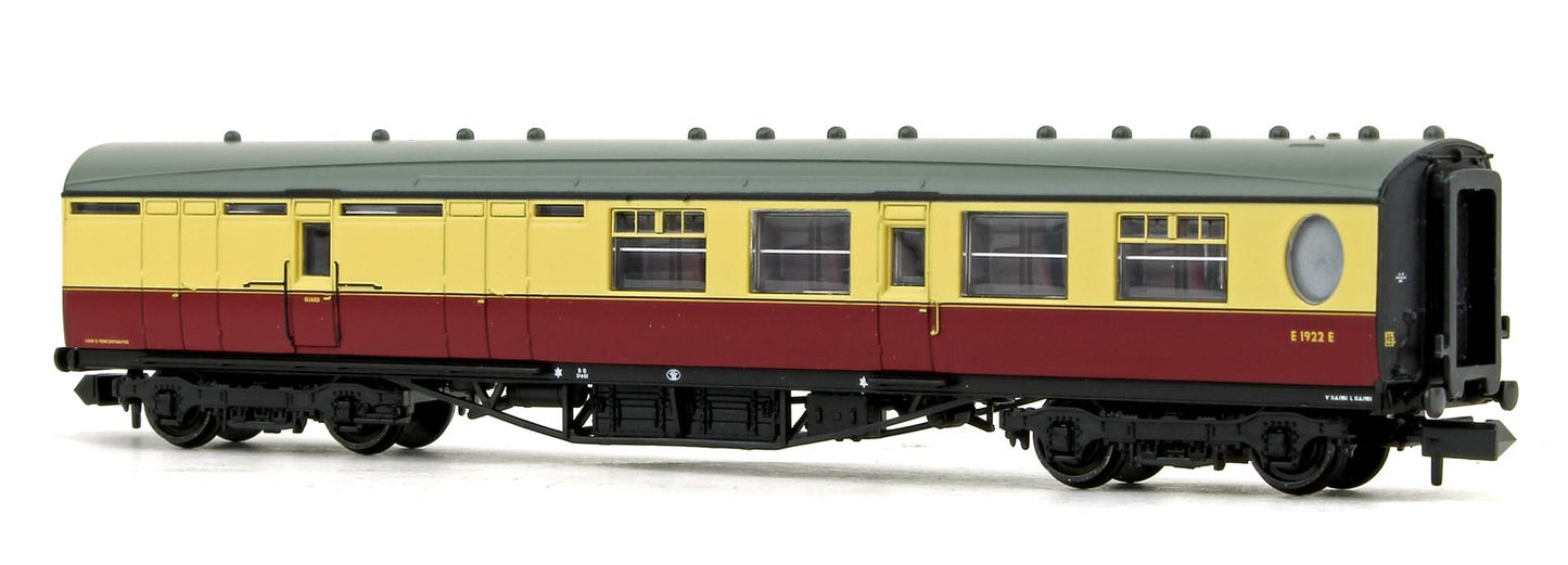 Pre-Owned LNER Thompson Brake Third Corridor BR Crimson & Cream No.E1922E
