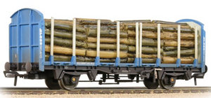 BR OTA Timber Wagon 'Kronospan' Blue - Weathered
