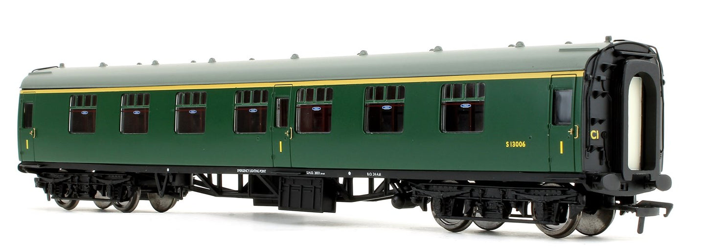 39-153D BR Mk1 FK First Corridor (SR) Green Passenger Coach S13006
