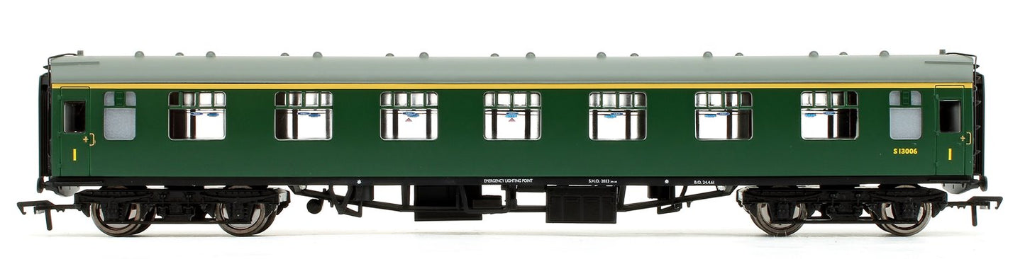 39-153D BR Mk1 FK First Corridor (SR) Green Passenger Coach S13006