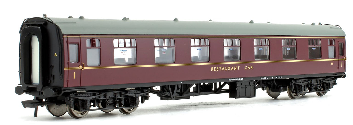 BR MK1 RFO Restaurant First Open Maroon Passenger Coach No.M1
