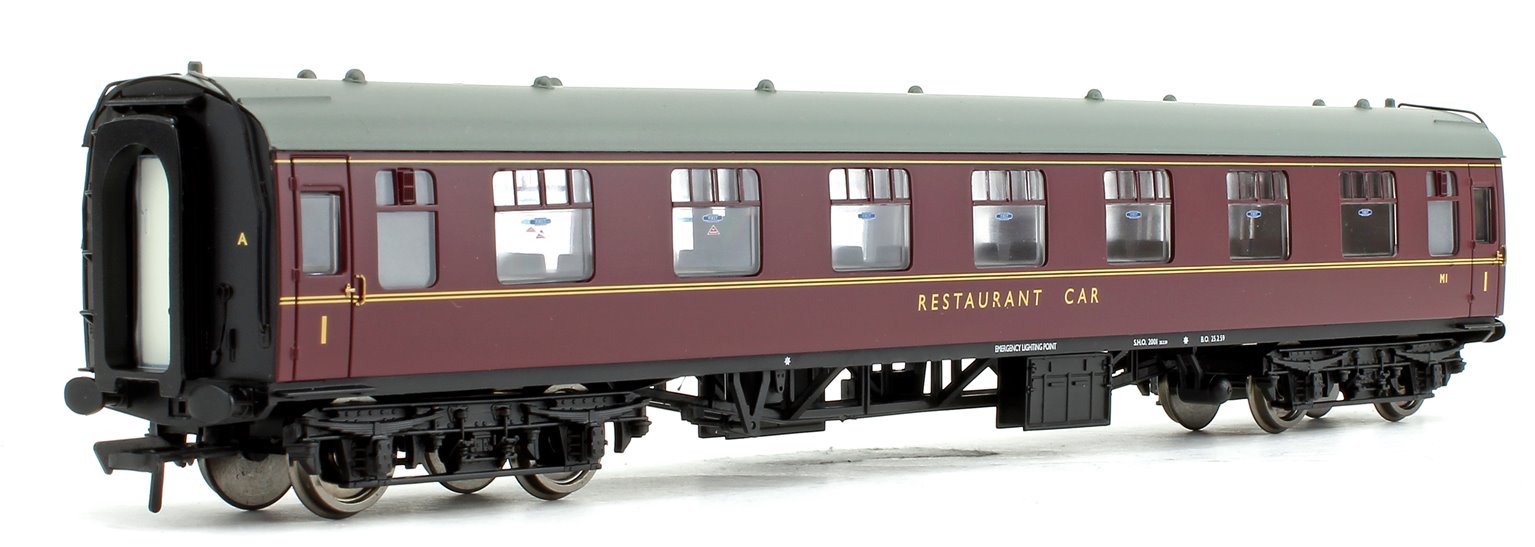 BR MK1 RFO Restaurant First Open Maroon Passenger Coach No.M1