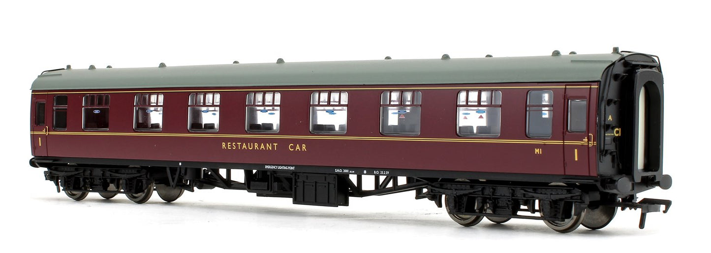BR MK1 RFO Restaurant First Open Maroon Passenger Coach No.M1