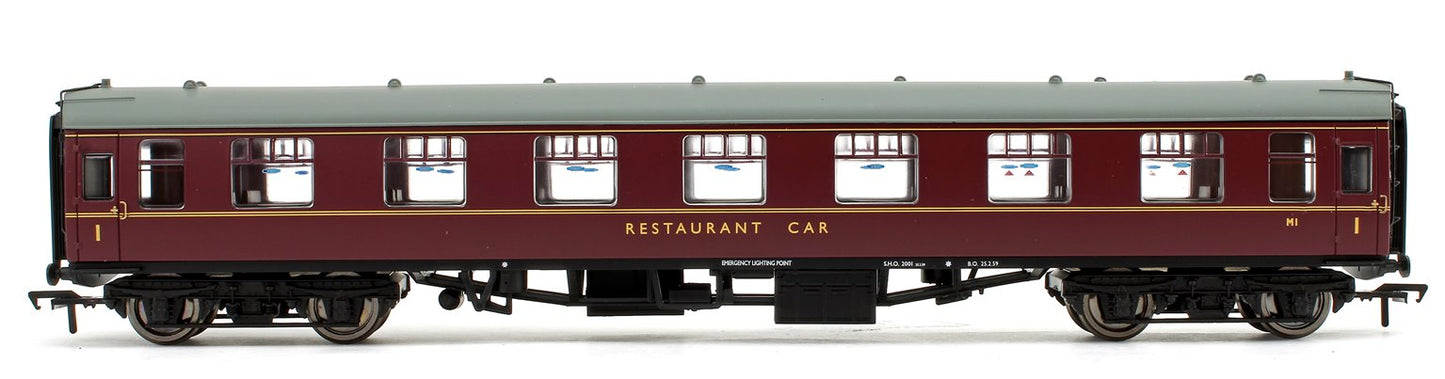 BR MK1 RFO Restaurant First Open Maroon Passenger Coach No.M1
