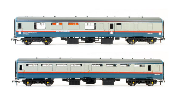 Pre-Owned BR MK2 Coach Pack Blue & Grey Red Stripe Mobile Track Assessment (Exclusive Edition)
