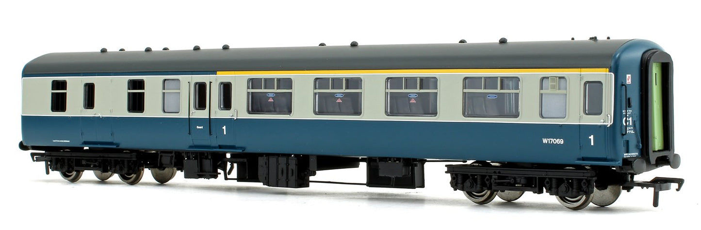 BR MK2A BFK Brake First Corridor Blue & Grey Passenger Coach No.W17069