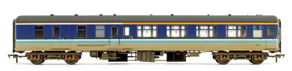 BR MK2A BFK Brake First Corridor BR Regional Railways Coach 35516 (with fitted passengers) - Weathered