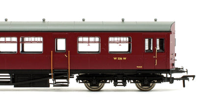 BR Auto Trailer Unlined Maroon Coach No.W236W