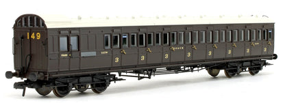 SE&CR 60ft Birdcage Brake Third SE&CR Wellington Brown