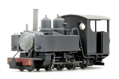 Baldwin 10-12-D Tank No. 4 Snailbeach District Railways Black (Weathered)