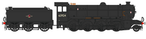 Class O2/4 'Tango' 2-8-0 63924 in BR black with early emblem, LNER cab and GN tender