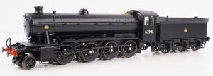 Class O2/4 'Tango' BR early emblem black No. 63945 with low running plate, GN cab and tender, short chimney