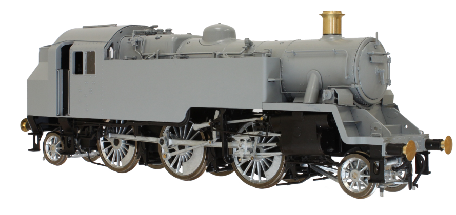 British Railways Standard 3MT 2-6-2T Lined Black Late Crest Unnumbered - Steam Tank Locomotive - DCC Sound