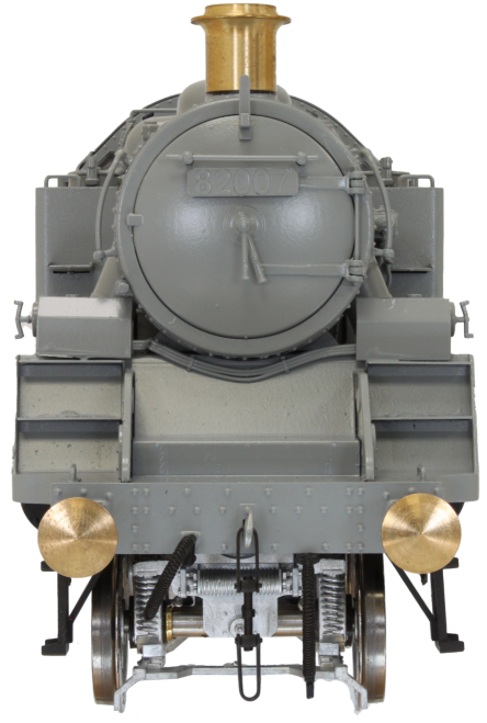 British Railways Standard 3MT 2-6-2T Lined Black Late Crest Unnumbered - Steam Tank Locomotive - DCC Fitted