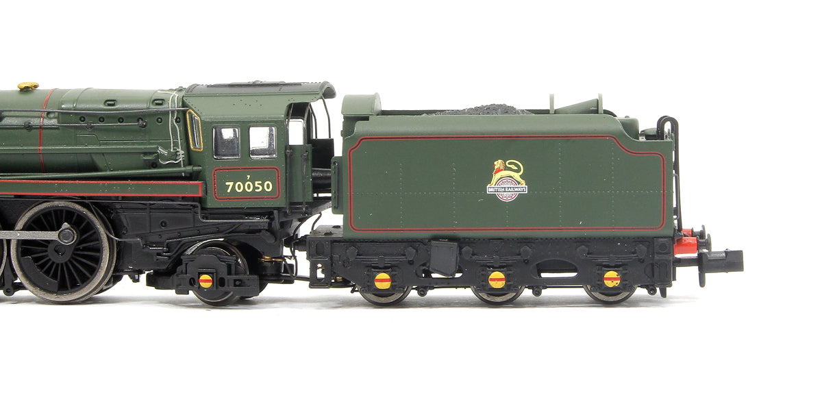 Class 7MT Britannia 4-6-2 Firth of Clyde 70050 BR Lined Green Early Crest - DCC Fitted