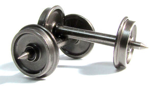N scale 36″ wheelset (13.72mm axle) 12-pack