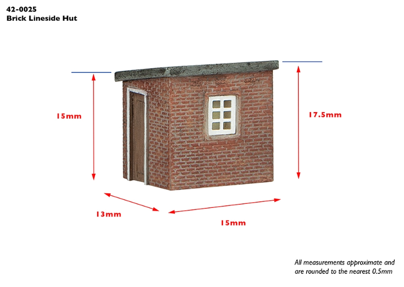 Brick Lineside Hut