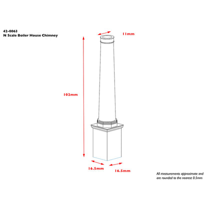 Round Boiler House Chimney