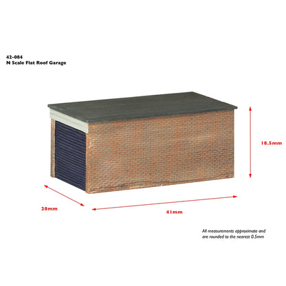 Flat Roof Garage