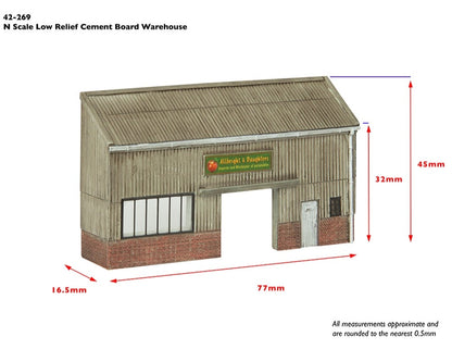 Low Relief Cement Board Warehouse