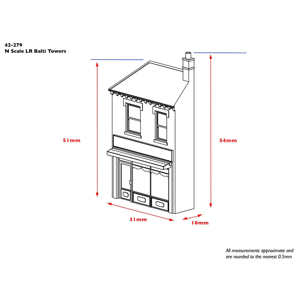 Low Relief Balti Towers