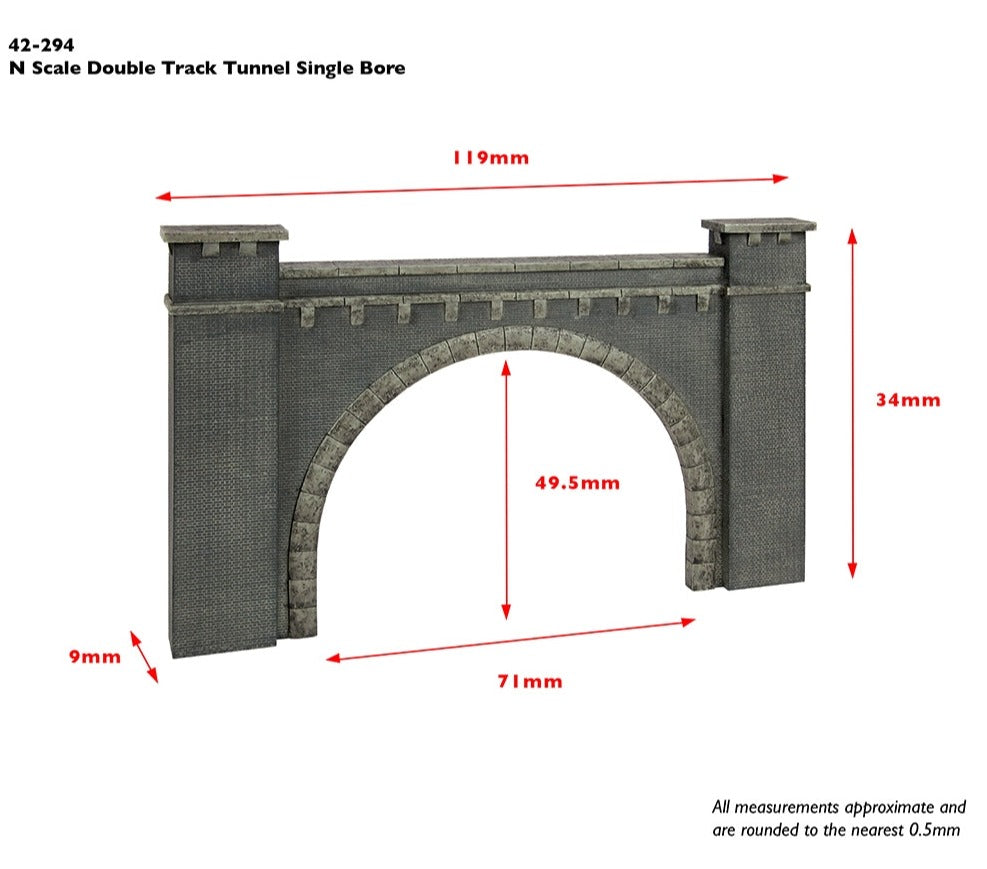 Double Track Tunnel, Single Bore