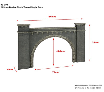 Double Track Tunnel, Single Bore