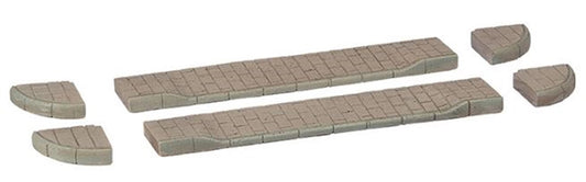 Corner Pavements and Drop Kerbs 