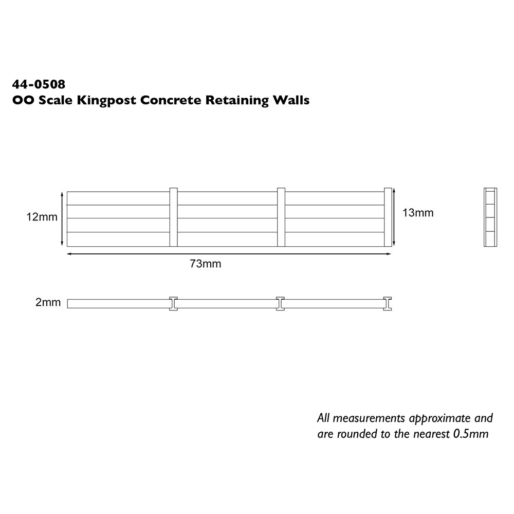 Kingpost Concrete Retaining Walls