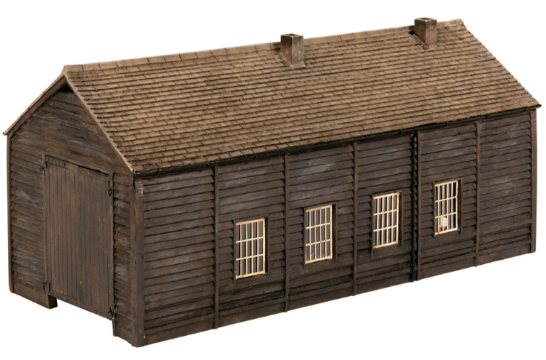Scenecraft 44-096 Single Road Engine Shed – Rails