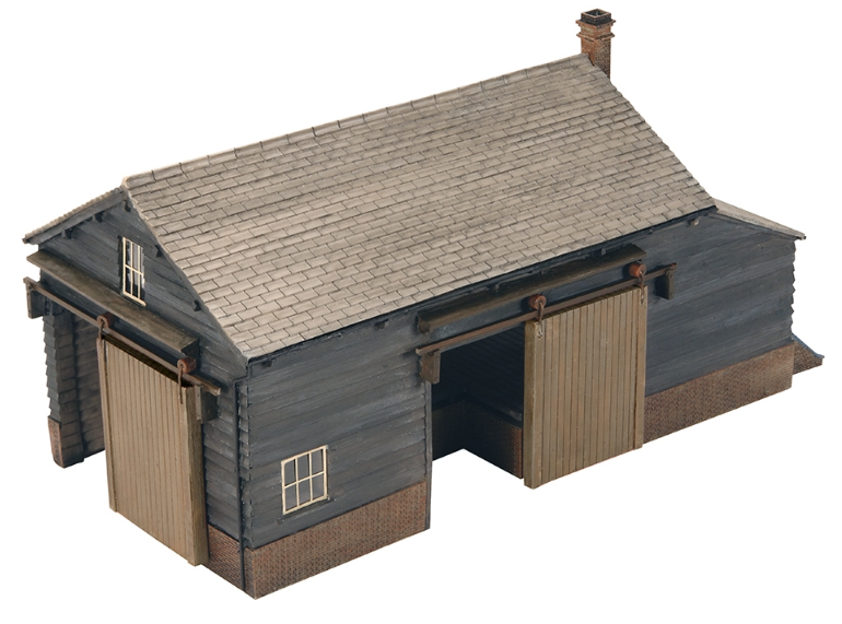 Wooden Goods Shed