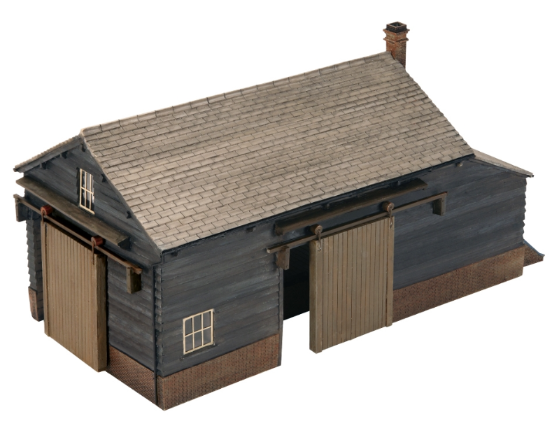 Wooden Goods Shed