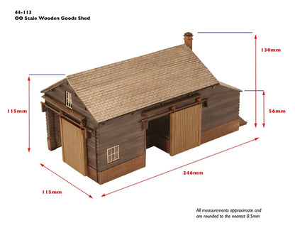 Wooden Goods Shed