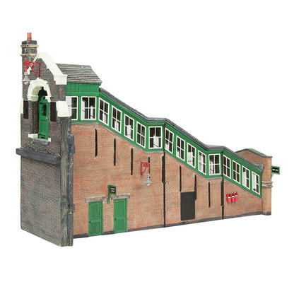Great Central High Level Station Entrance Green & Cream