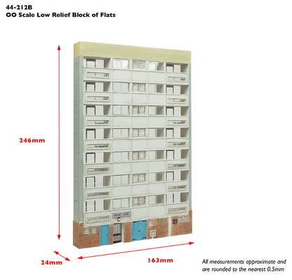 Low Relief Block of Flats