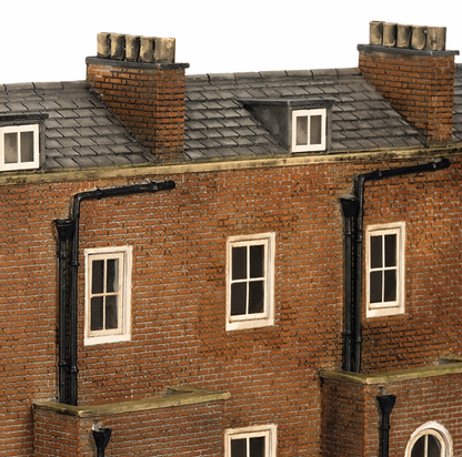 Low Relief Rear of Victorian Tenements