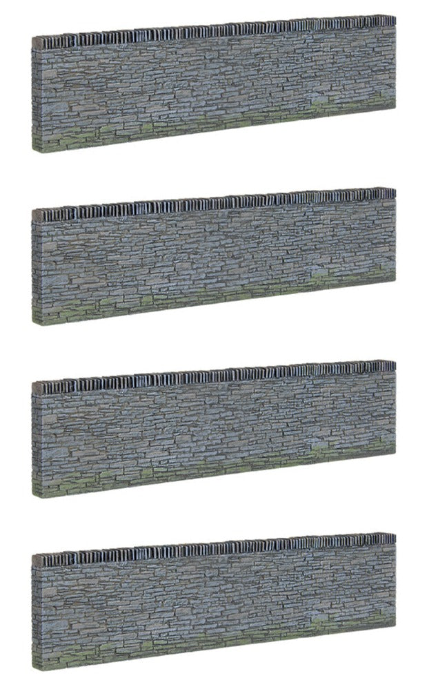 Pre-Owned Narrow Gauge Slate Retaining Walls (4)