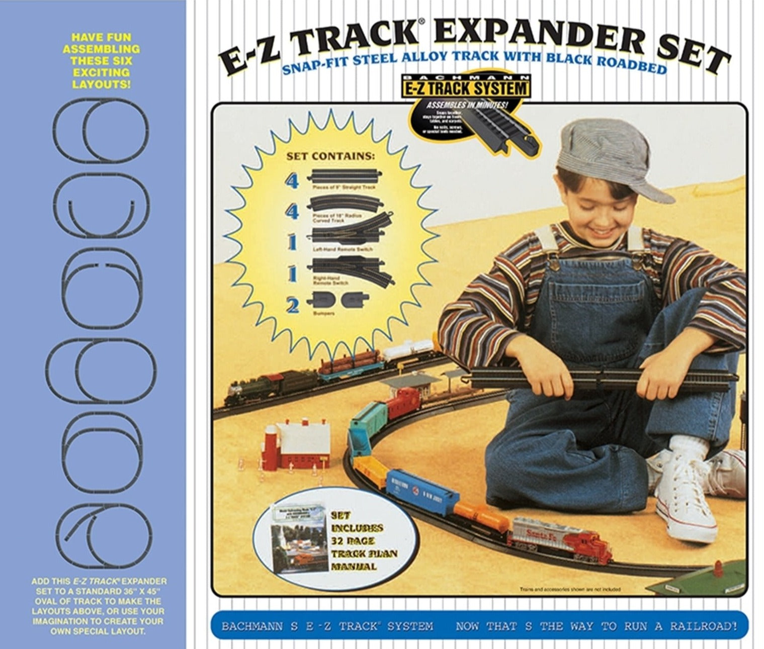 Bachmann Trains 44494 Steel Alloy E-Z Track Layout Expander – Rails