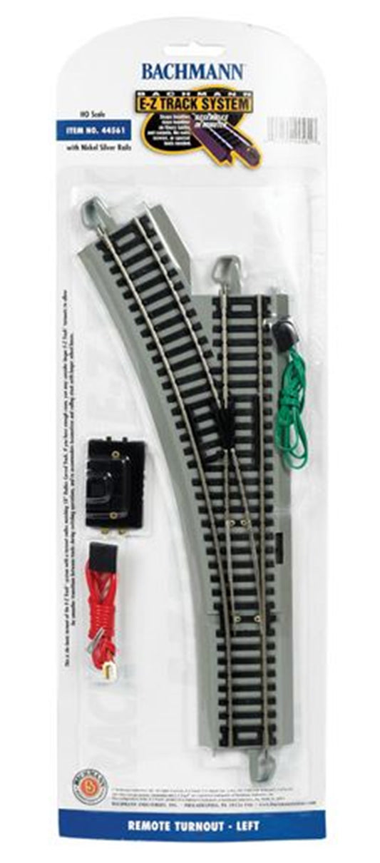 E-Z Track Remote Turnout Left (1/Card)