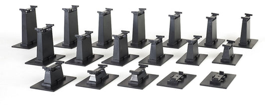 E-Z Track 18 Pc.Graduated Pier Set (Compatible With On30)