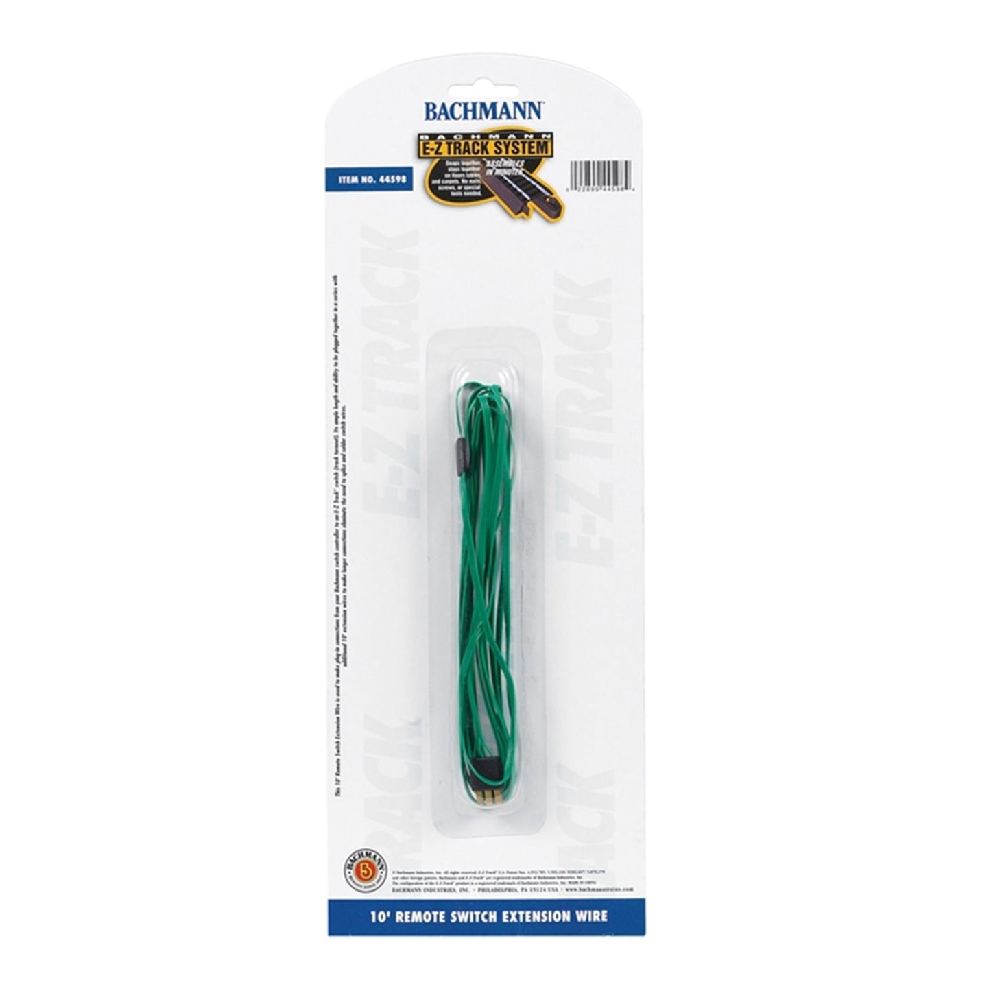 E-Z Track 10' Remote Switch Extension Wire - Green (1/Card)