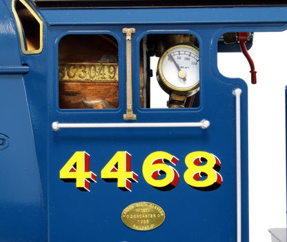 Kingscale 'Gauge 3' Gas-Fired LNER Blue 4-6-2 Class A4 4468 'Mallard' Unvalanced