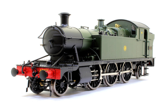 Class 45xx 'Small Prairie' 2-6-2T 4557 in GWR green with shirtbutton emblem