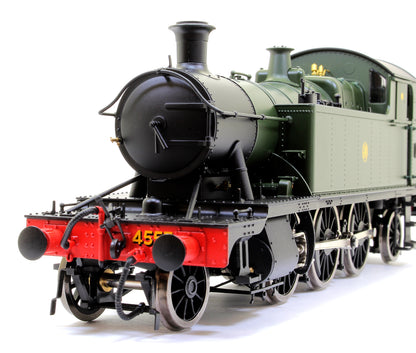 Class 45xx 'Small Prairie' 2-6-2T 4557 in GWR green with shirtbutton emblem