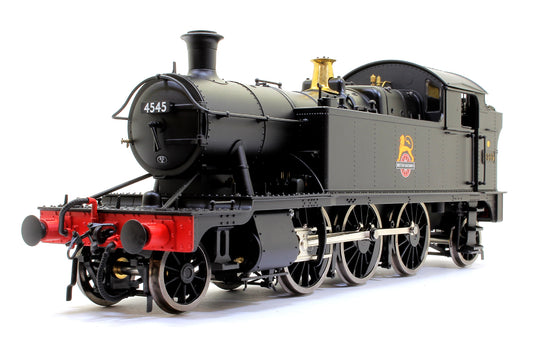 Class 45xx 'Small Prairie' 2-6-2T 4545 in BR black with early emblem - DCC sound fitted