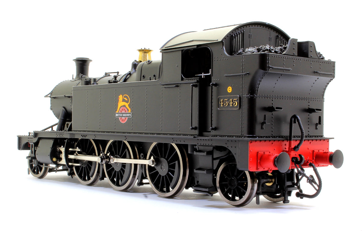 Class 45xx 'Small Prairie' 2-6-2T 4545 in BR black with early emblem - DCC sound fitted