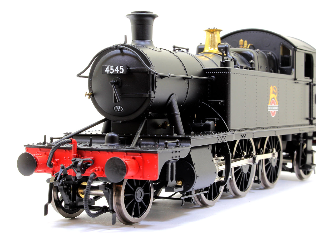 Class 45xx 'Small Prairie' 2-6-2T 4545 in BR black with early emblem - DCC sound fitted