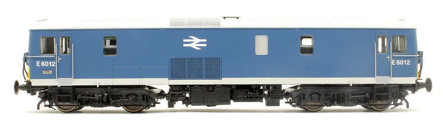 Class 73 JB Electric Blue E6012 Small Yellow Panels Electro Diesel Locomotive - DCC Fitted