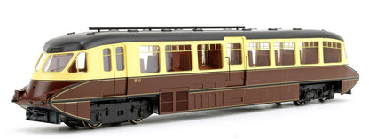 Streamlined Railcar BR Lined Chocolate/Cream Locomotive No.W11